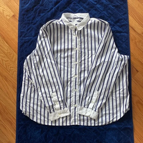J. Crew x Marie Marot shirt 3x - Picture 3 of 8